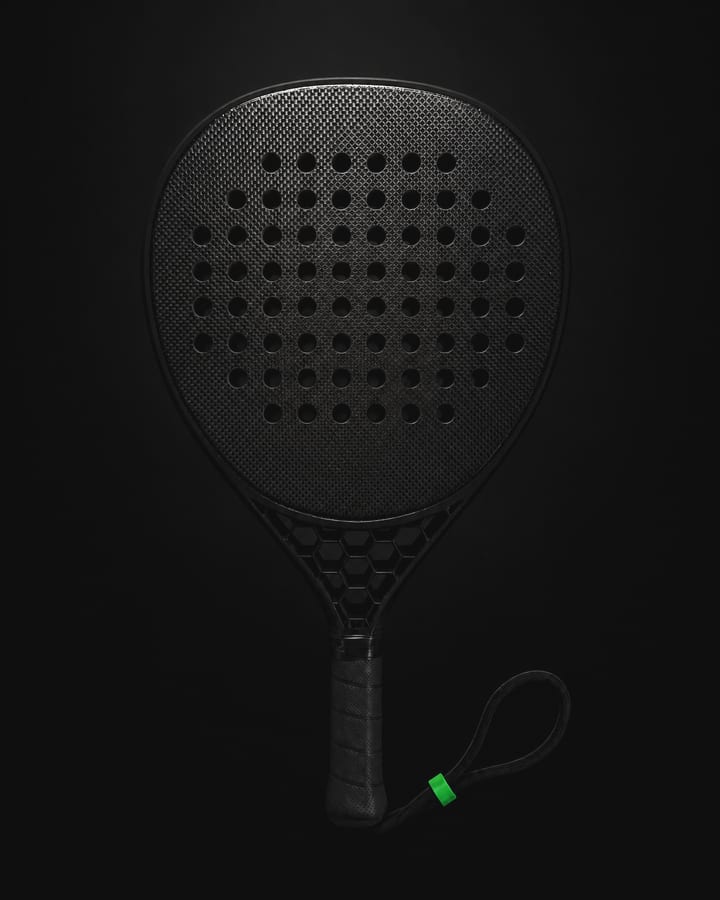 T0 Hex padel racket, front view