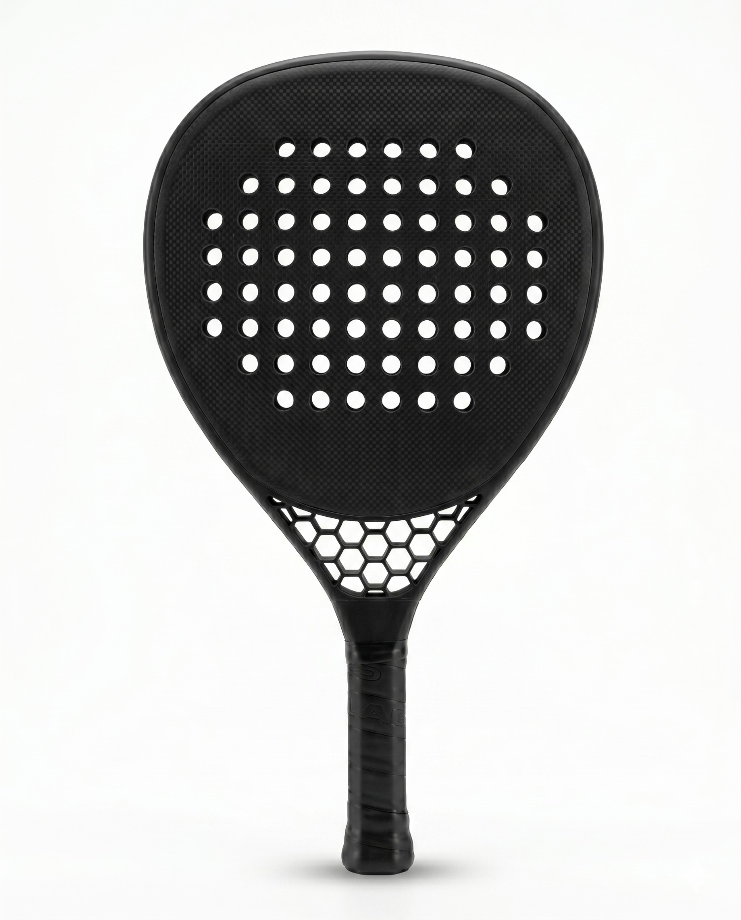 T0 Hex padel racket — front view